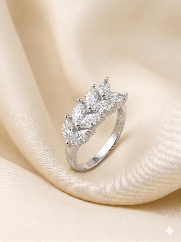 Premium & China White Gold Ring